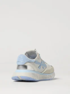 Sneakers Lauryn Premiata in camoscio e mesh