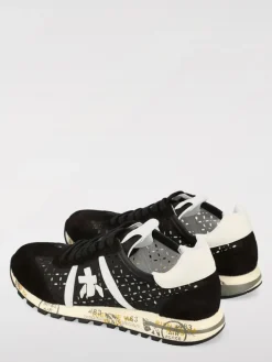 Sneakers Lucyd Premiata in pelle e gomma traforata