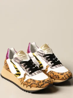 Sneakers Magic Valsport in camoscio e nylon