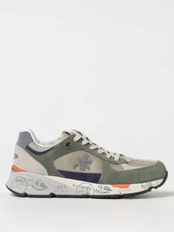 Sneakers Mase Premiata in camoscio e mesh