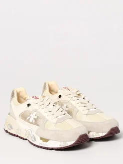 Sneakers Mased Premiata in pelle e mesh