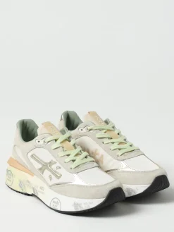 Sneakers Moerund Premiata in camoscio e nylon