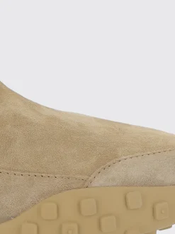 Sneakers Moon Jil Sander in camoscio