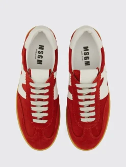 Sneakers MSGM in camoscio