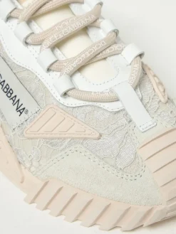 Sneakers NS1 Dolce & Gabbana in pelle e pizzo