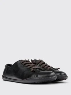 Sneakers Peu Camper in pelle a grana naturale