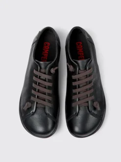 Sneakers Peu Camper in pelle a grana naturale