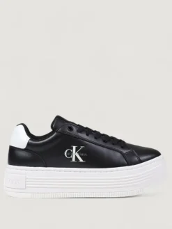 Sneakers Platform Calvin Klein Jeans in pelle