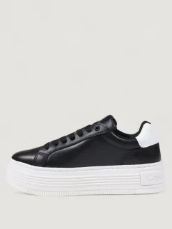 Sneakers Platform Calvin Klein Jeans in pelle