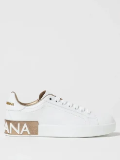 Sneakers Portofino Dolce & Gabbana in pelle nappata