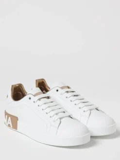 Sneakers Portofino Dolce & Gabbana in pelle nappata