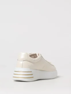 Sneakers Rebel H562 Hogan in pelle con strass