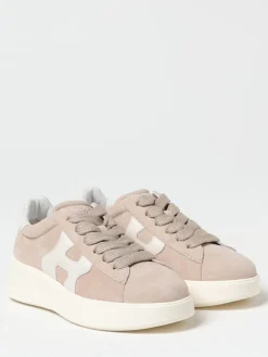 Sneakers Rebel Hogan in camoscio