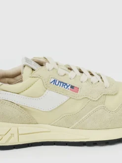 Sneakers Reelwind Autry in camoscio e nylon