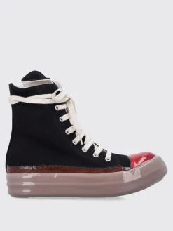 Sneakers Rick Owens Drkshdw in canvas di cotone e gomma smaltata