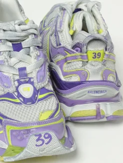 Sneakers Runner 2 Balenciaga in mesh e pelle sintetica used