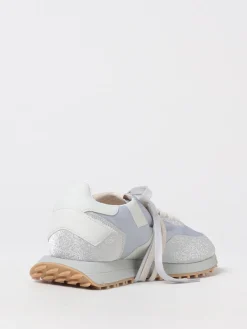 Sneakers Rush Ghoud in pelle e tessuto glitter