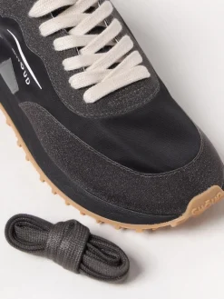 Sneakers Rush Ghoud in pelle e nylon con glitter