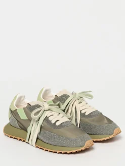 Sneakers Rush Ghoud in pelle e nylon con glitter