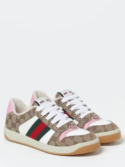 Sneakers Screener Gucci in tessuto GG Supreme e pelle