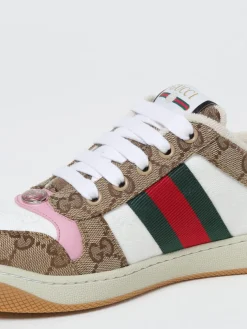 Sneakers Screener Gucci in tessuto GG Supreme e pelle