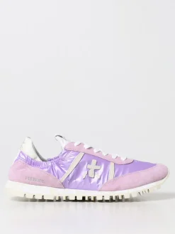 Sneakers Seand Premiata in suede e tessuto