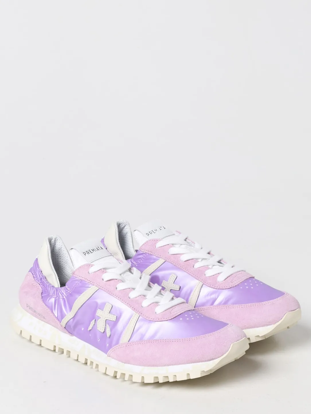 Sneakers Seand Premiata in suede e tessuto