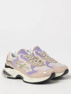 Sneakers Sharkyd Premiata in camoscio e mesh