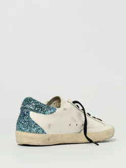 Sneakers Soulstar Golden Goose in pelle used con glitter