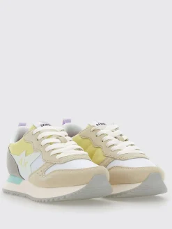 Sneakers Stargirl SUN68 in camoscio e nylon