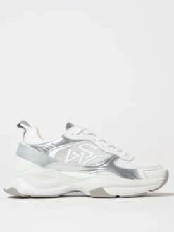 Sneakers Stuart Weitzman in mesh e pelle