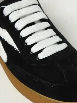 Sneakers Stuart Weitzman in camoscio e cavallino animalier