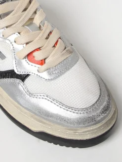 Sneakers Super Vintage Autry in mesh e pelle laminata used