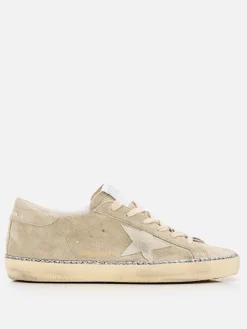 Sneakers Super-Star Golden Goose in camoscio used