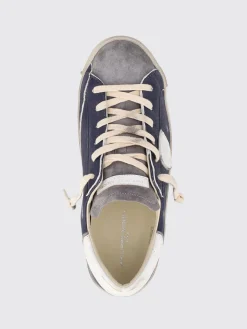 Sneakers Temple Philippe Model in pelle e cavallino animalier