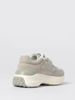 Sneakers Tod's in pelle e feltro di lana