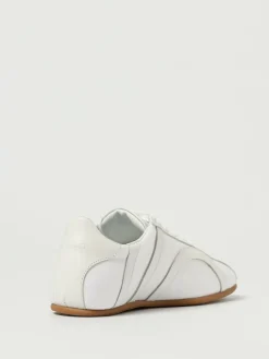 Sneakers Toteme in twill di cotone e pelle