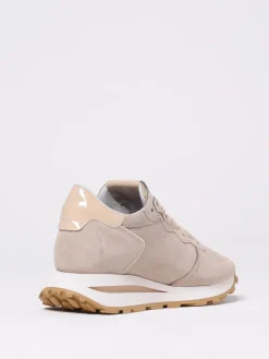 Sneakers Tropez Haute Philippe Model in camoscio e mesh