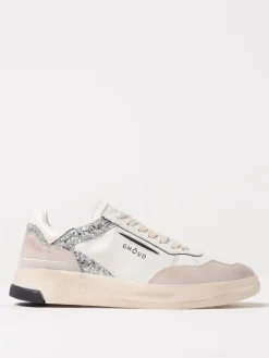 Sneakers Tweener Ghoud in pelle used e glitter