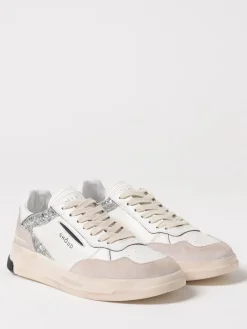Sneakers Tweener Ghoud in pelle used e glitter