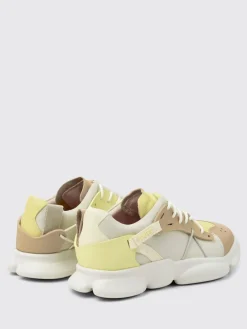 Sneakers Twins Camper in pelle e tessuto riciclato