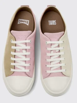 Sneakers Twins Camper in nabuk bicolor