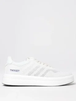 Sneakers Twinset in maglia traforata
