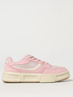 Sneakers Twinset in pelle sintetica e mesh