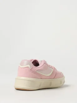 Sneakers Twinset in pelle sintetica e mesh