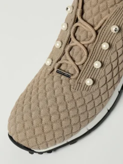 Sneakers Veles Jimmy Choo in maglia testurizzata