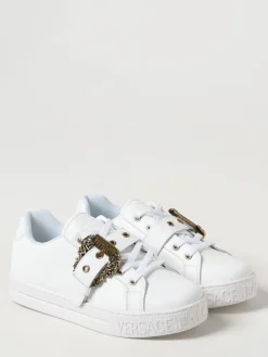 Sneakers Versace Jeans Couture in pelle con fibbia Baroque