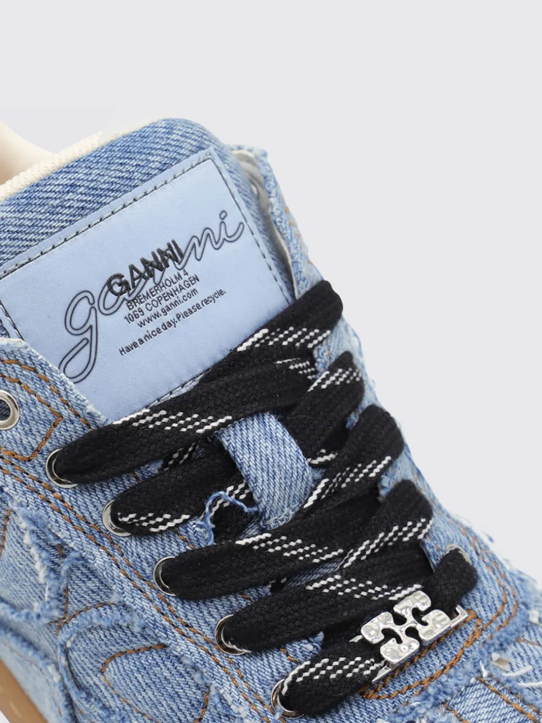 Sneakers Vintage 08 Ganni in denim