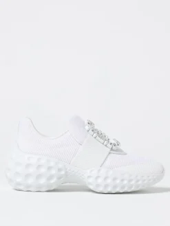 Sneakers Viv' Run Light Roger Vivier in mesh con fibbia gioiello