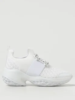 Sneakers Viv' Run Roger Vivier in mesh traforato e neoprene